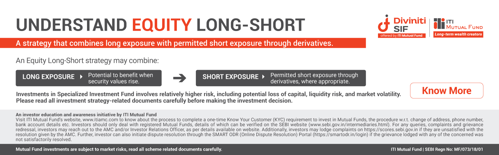 Diviniti SIF by ITI Mutual Fund - Understand Equity Long-Short